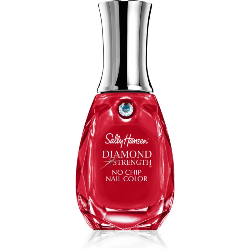Sally Hansen Diamond Strength No Chip βερνίκι νυχιών μακράς διαρκείας απόχρωση Diamonds & Rubies 13,3 ml