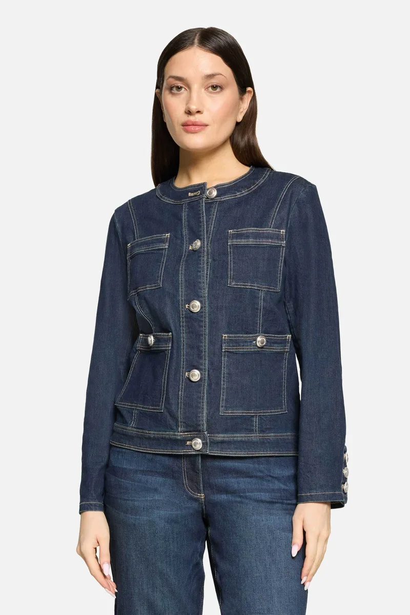 Betty Barclay γυναικείο denim jacket - 4721/1831 Denim Blue Σκούρο