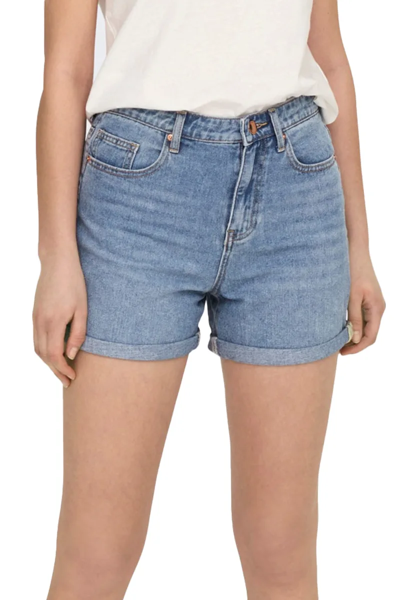 Σορτς Only Onlphine 15196224-Light Blue Denim Γυναικείο