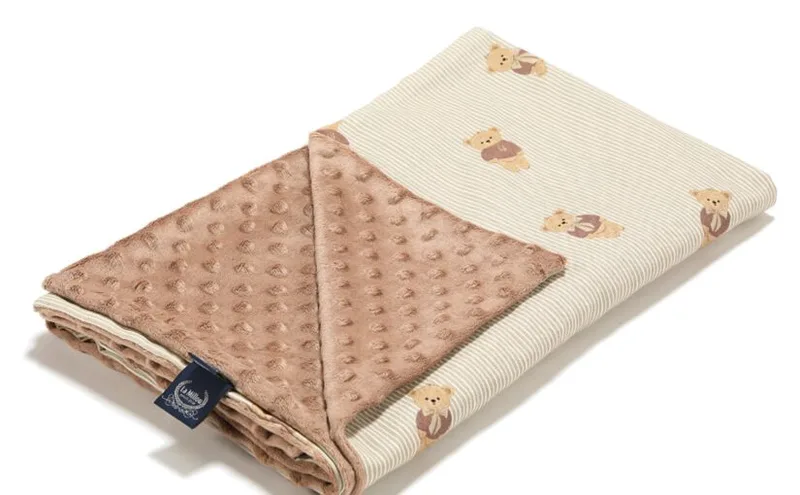 Large Λεπτή Κουβέρτα Baby Bear – Mocca