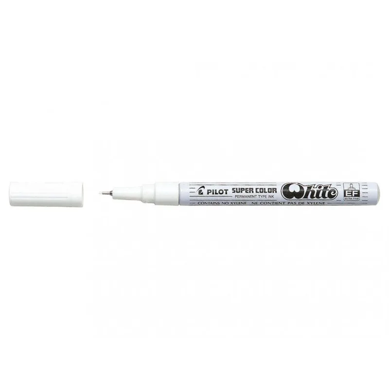 Pilot Μαρκαδόρος Ανεξίτηλος Extra Fine Λευκός SC-W-EF