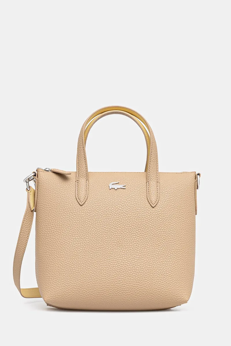 Lacoste Tote γυναικεία από απομίμηση δέρματος