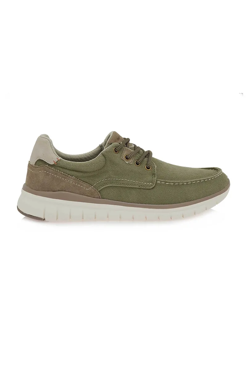 Renato Garini ανδρικά boat shoes - W589S51628B8 Χακί