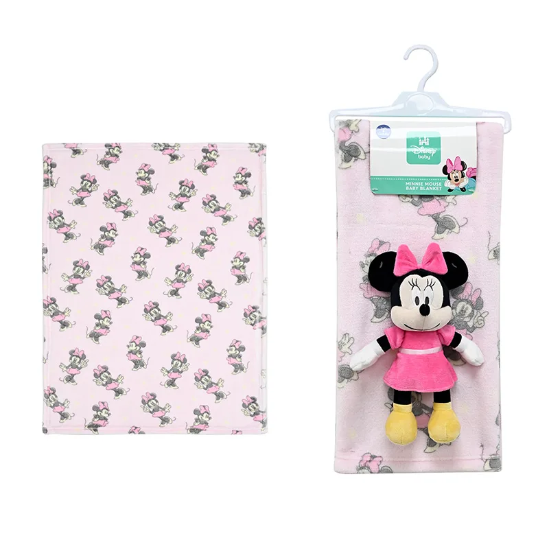 Κουβέρτα Fleece 75x100 + Λούτρινο Disney Home Minnie 30 (75x100)