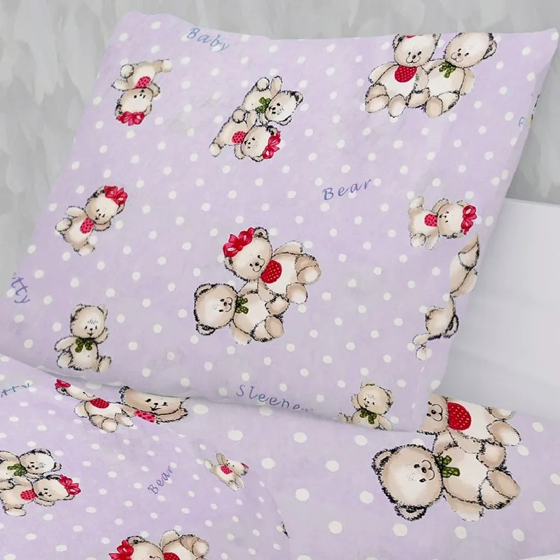 Μαξιλαροθήκη 50x70 Dimcol Lovely 65 Lilac 50x70