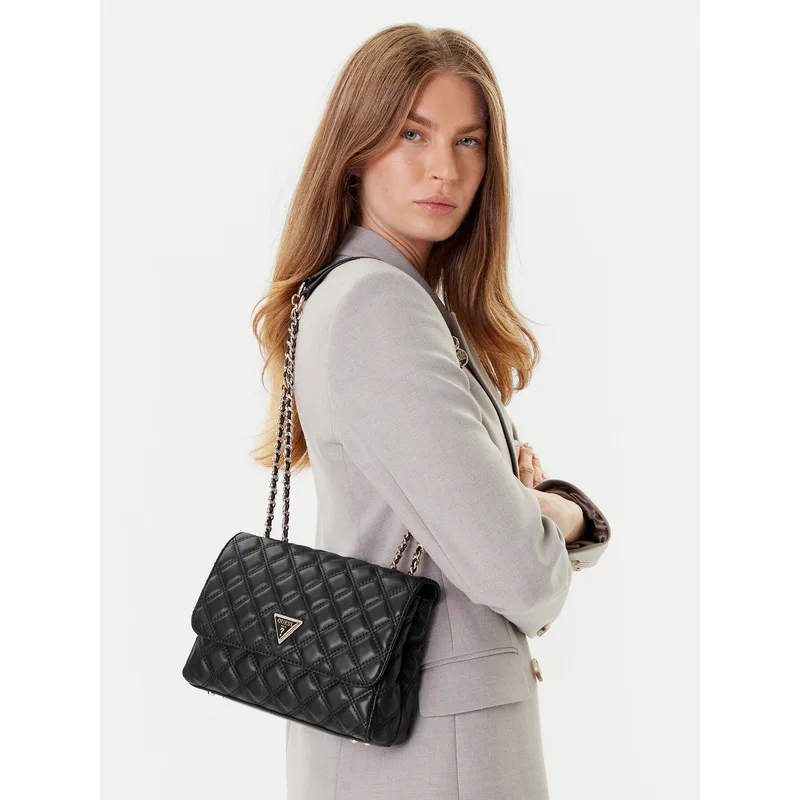 Τσάντα Guess Giully II HWQG96 73200 Μαύρο