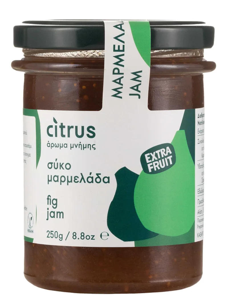 Χειροποίητη μαρμελάδα σύκο, Χίου "Citrus" 250g>