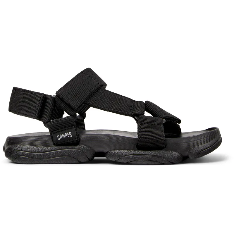 CAMPER Karst Sandal - Πέδιλα Για Γυναικεία - Μαύρο, Μέγεθος 42, Cotton fabric