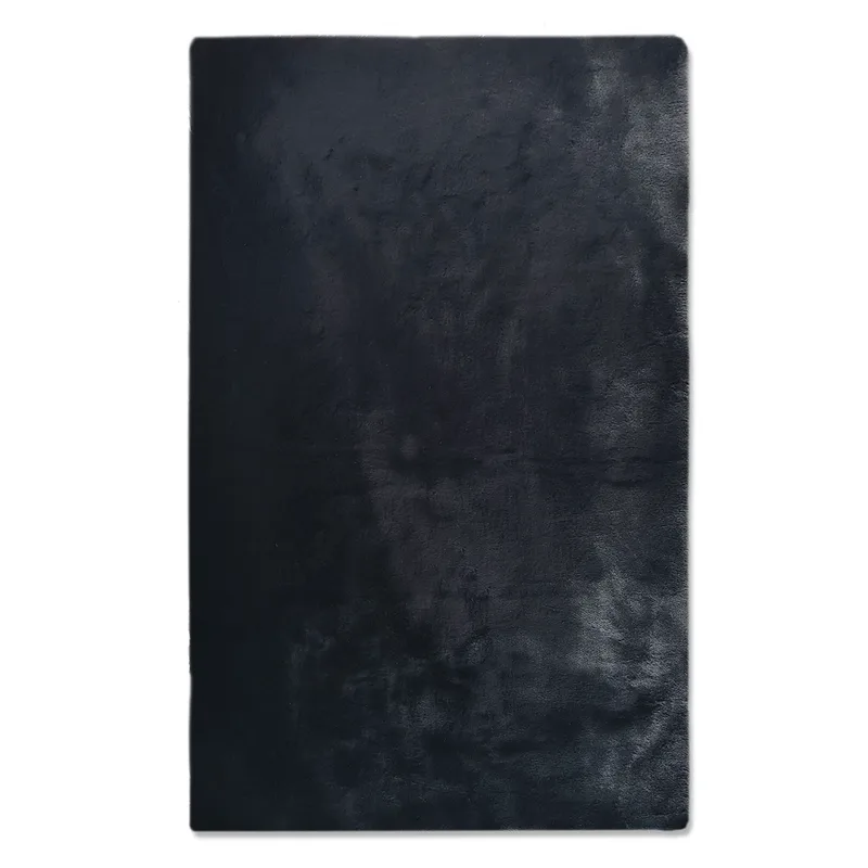 Χαλί Γούνινο (200x250) New Plan Puffy FC9 Black