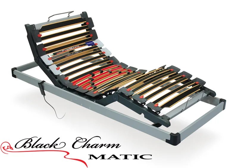 Βάση Στρώματος 72-120/190 & 72-120/200 Black Charm Matic, Genomax - 82/200