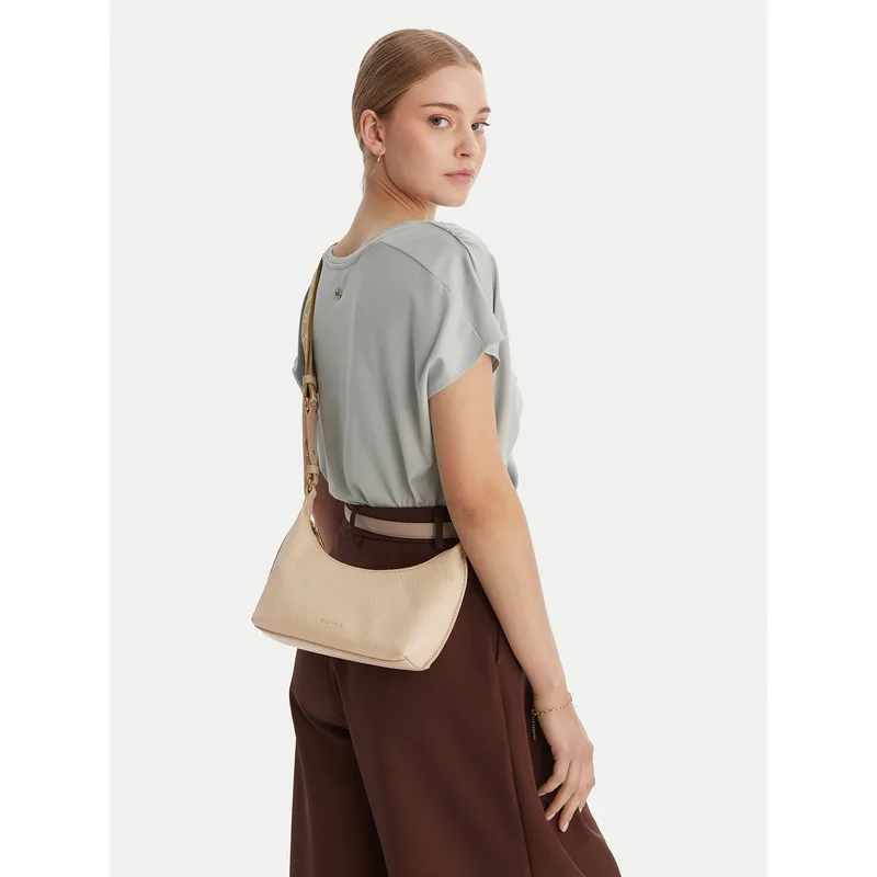 Τσάντα Coccinelle UF8 Coccinellesuri E5 U8F 55 01 01 Μπεζ
