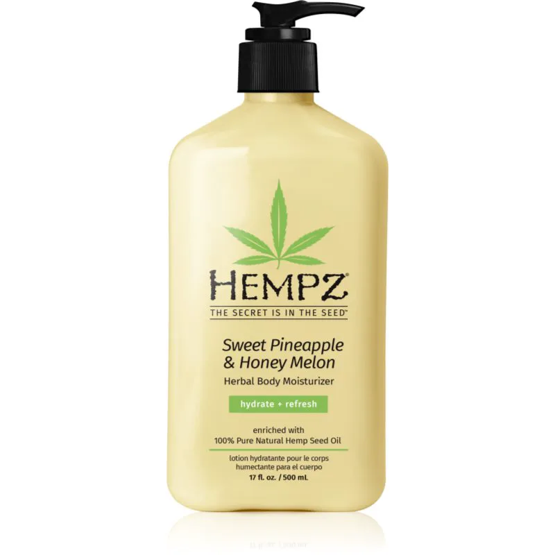 HEMPZ Sweet Pineapple Honey Melon ενυδατικό γαλάκτωμα σώματος 500 ml