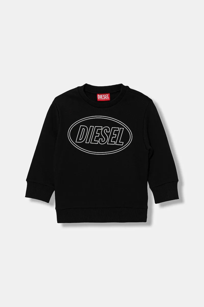 Παιδική βαμβακερή μπλούζα Diesel SCIRCLE OVER SWEAT-SHIRT