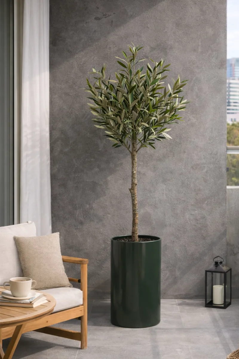 Φυτο Δεντρο Ελιας Σε Γλαστρα 45x45x120cm Μονόχρωμο Kaeming