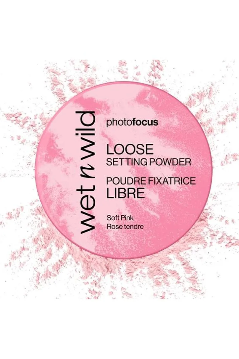 Πουδρα Photo Focus Loose Setting Soft Ροζ Wet N Wild Μονόχρωμο