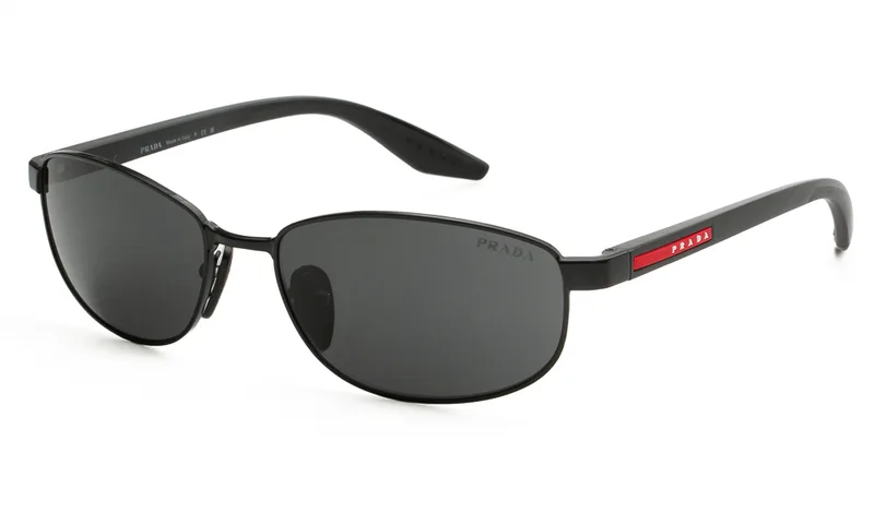 PRADA ΓΥΑΛΙΑ ΗΛΙΟΥ PRADA PSB53S 1AB08Z 5817 PSB53S Μαύρο