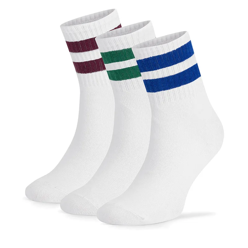Κάλτσες κοντές Sprandi 0UB-002-AW24 (3-PACK) Λευκό