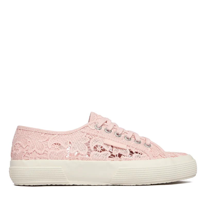 Πάνινα παπούτσια Superga 2750 Macrame S81219W Ροζ