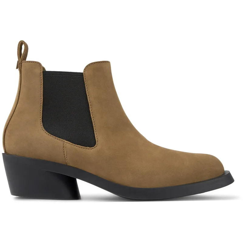 CAMPER Bonnie - Μποτάκια Για Γυναικεία - Καφέ, Μέγεθος 37, Suede