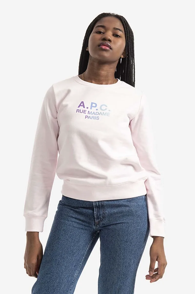 Βαμβακερή μπλούζα A.P.C. Sweat Mathilda