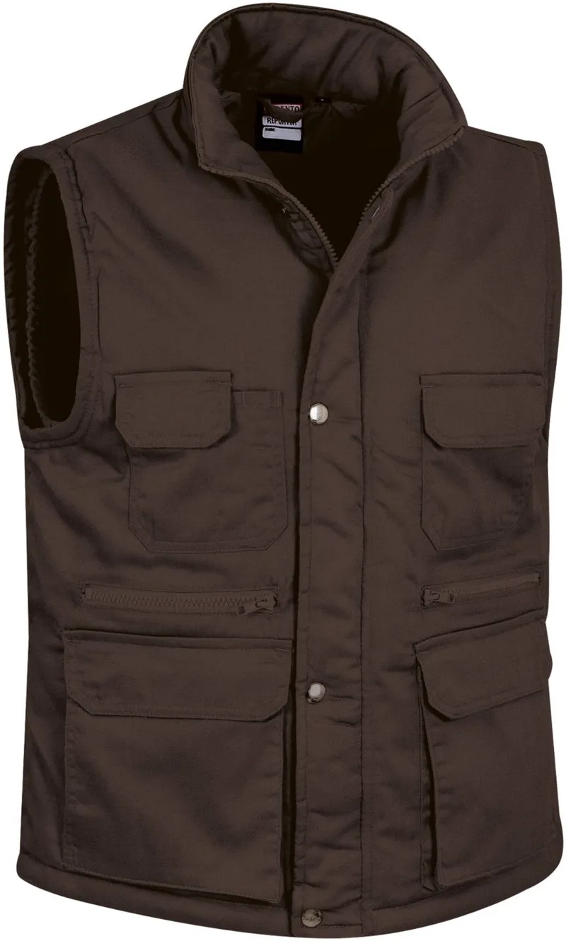 Γιλέκο REPORTER Valento CHVAREPCH Walnut Brown