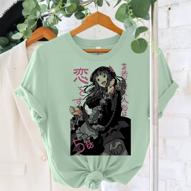 Stella Anime - Organic Vegan T-Shirt Unisex - Μέντα - XL