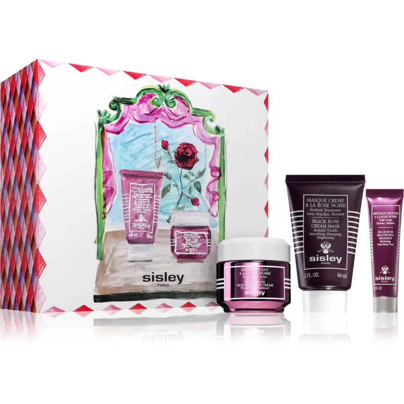Sisley Black Rose Duo Luke Edward Hall Gift Set σετ δώρου για ανανέωση επιδερμίδας