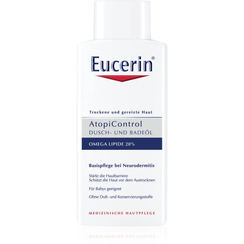 Eucerin AtopiControl λάδι για ντους και μπάνιο για ξηρό και κνησμώδες δέρμα 400 ml