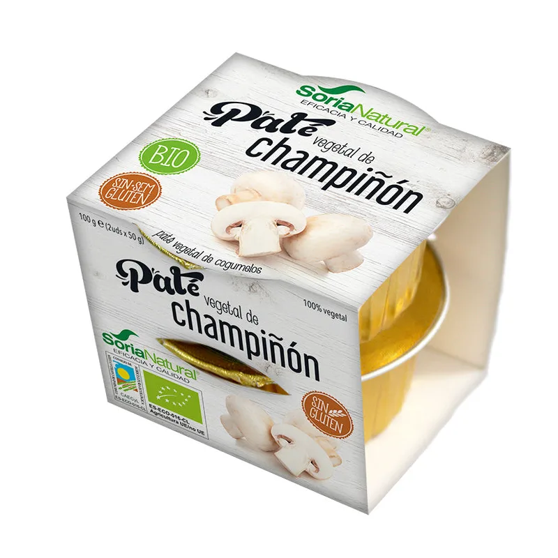 Alecosor Vegetable Patè Mushrooms Fusciacca 2 Units 50g Bio