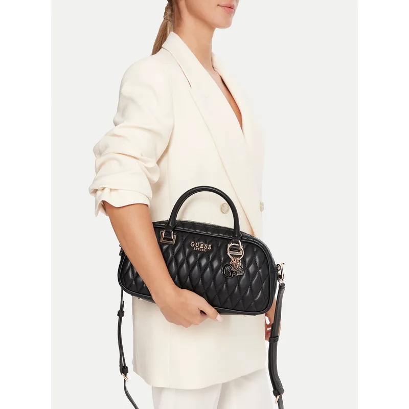 Τσάντα Guess Valla HWQG81 22050 Μαύρο