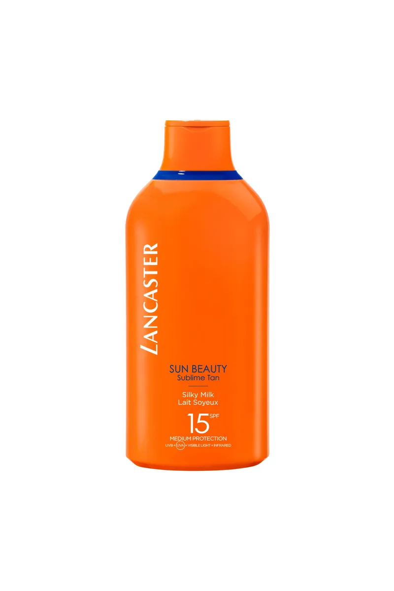 Lancaster Sun Beauty Silky Milk Jumbo SPF15 400 ml - 8571046661