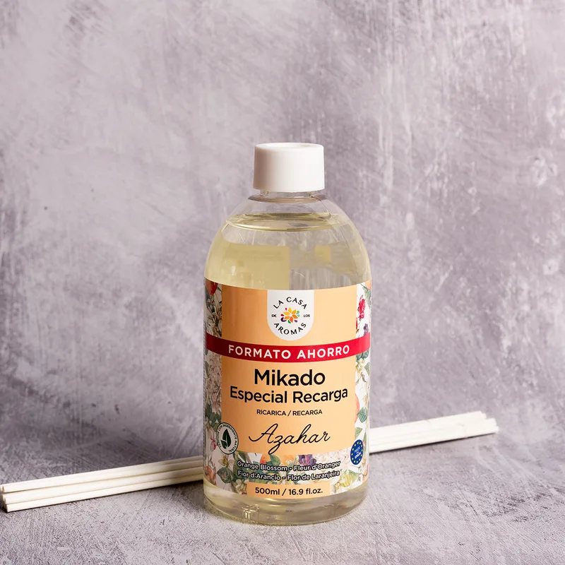 Αρωματικό Χώρου 500ml Με Στικς La Casa De Los Aromas 049386 Άνθη Πορτοκαλιάς