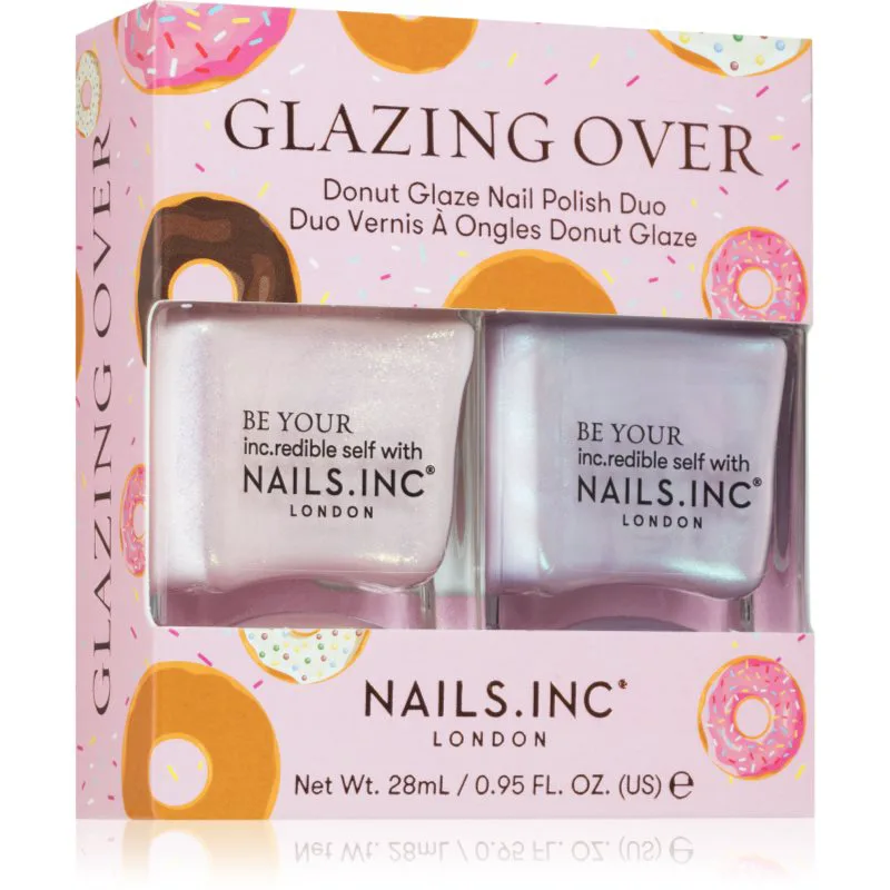 Nails Inc. Glazing Over Donut Glaze Σετ βερνίκι νυχιών