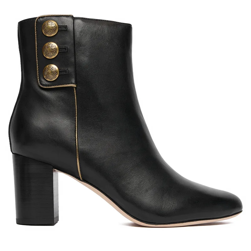 Μποτάκια LAUREN RALPH LAUREN Kenndi Bt Hl 802980065001 Μαύρο