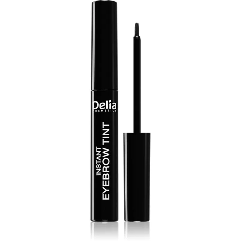 Delia Cosmetics Eyebrow Expert βαφή για τα φρύδια απόχρωση 1.0 BLACK 6 ml