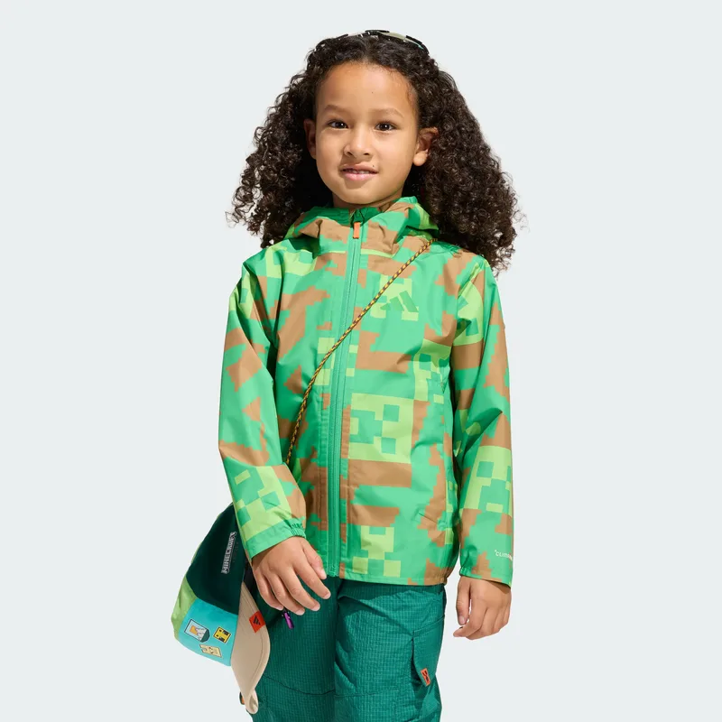adidas Terrex K Minecraft 2 Layer Climaproof Rain J (9000271471_93588)
