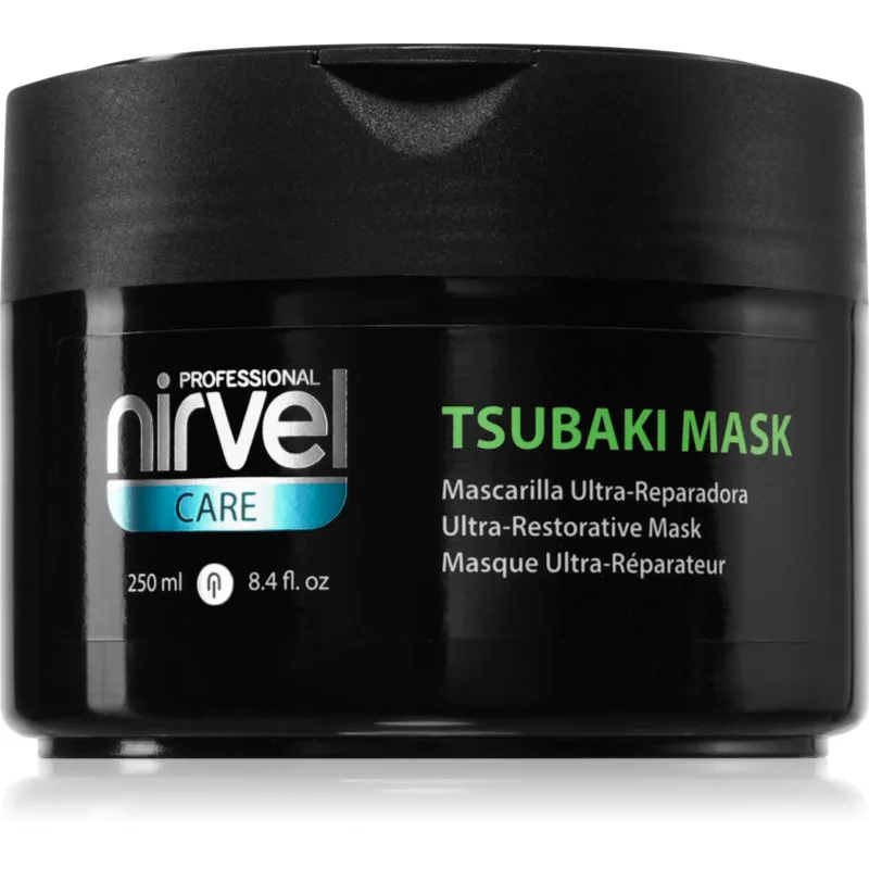 Nirvel Tsubaki μάσκα μαλλιών για ξηρά μαλλιά 250 ml