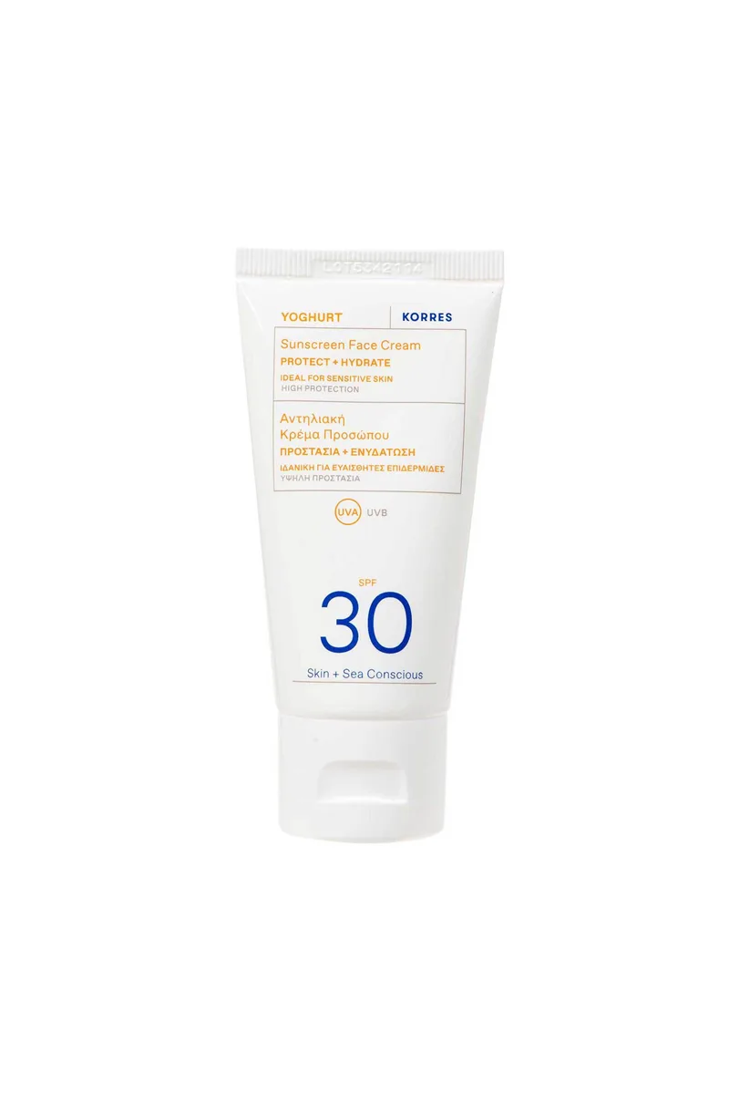 Korres Γιαούρτι Αντηλιακή Κρέμα Προσώπου Spf 30 50 ml - 21012552