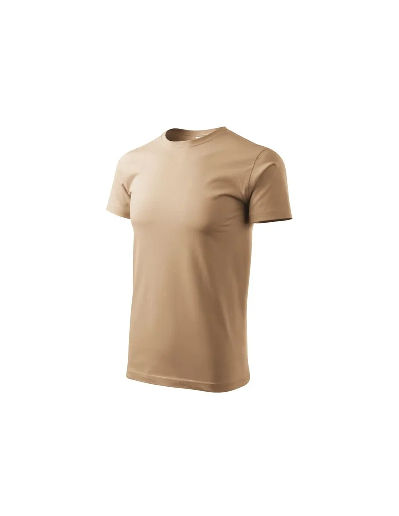 Adler Heavy Ανδρικό Διαφημιστικό T-shirt Κοντομάνικο σε Μπεζ Χρώμα MLI-13708