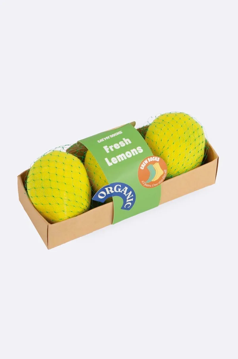 Κάλτσες Eat My Socks Fresh Lemons 2-pack