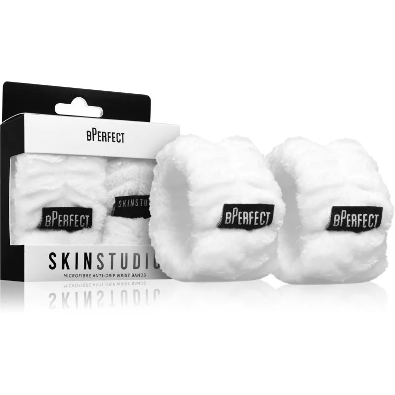 BPerfect Skin Studio Wristbands βραχιολάκια καρπών για το πλύσιμο του προσώπου από μικροΐνες 2 τμχ