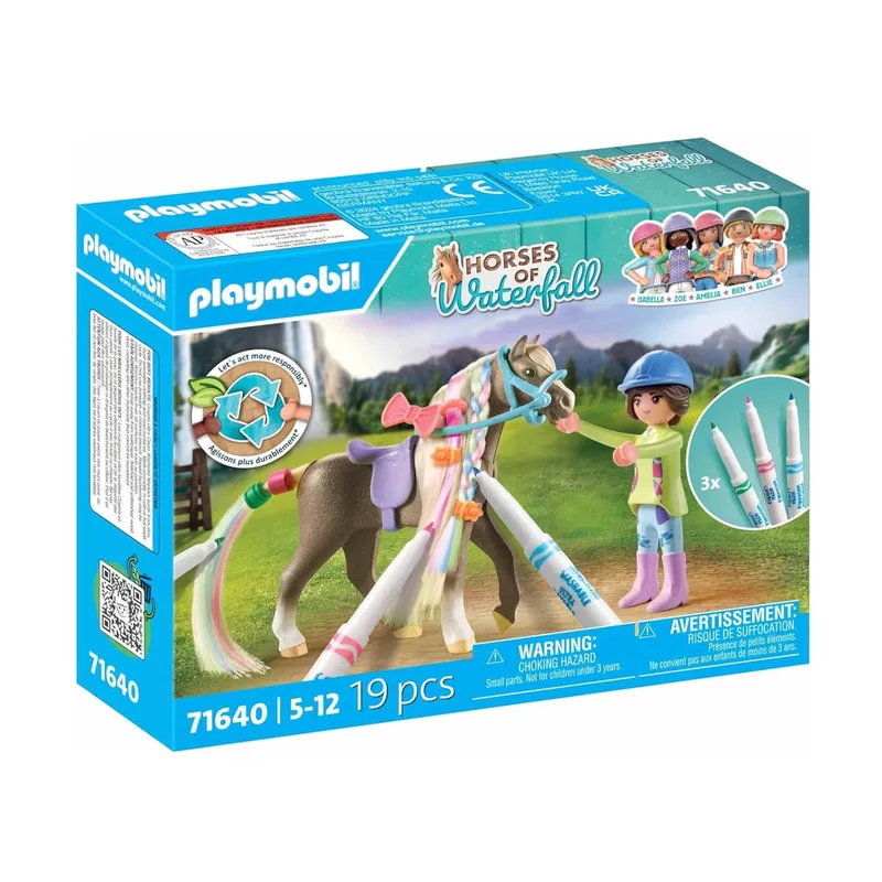 Playmobil Color: Κομμωτήριο αλόγου 71640