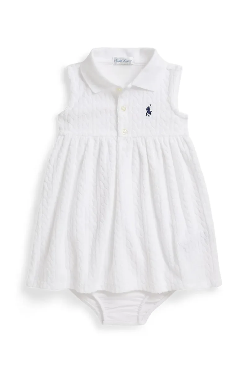 Polo Ralph Lauren φόρεμα flared βαμβάκι