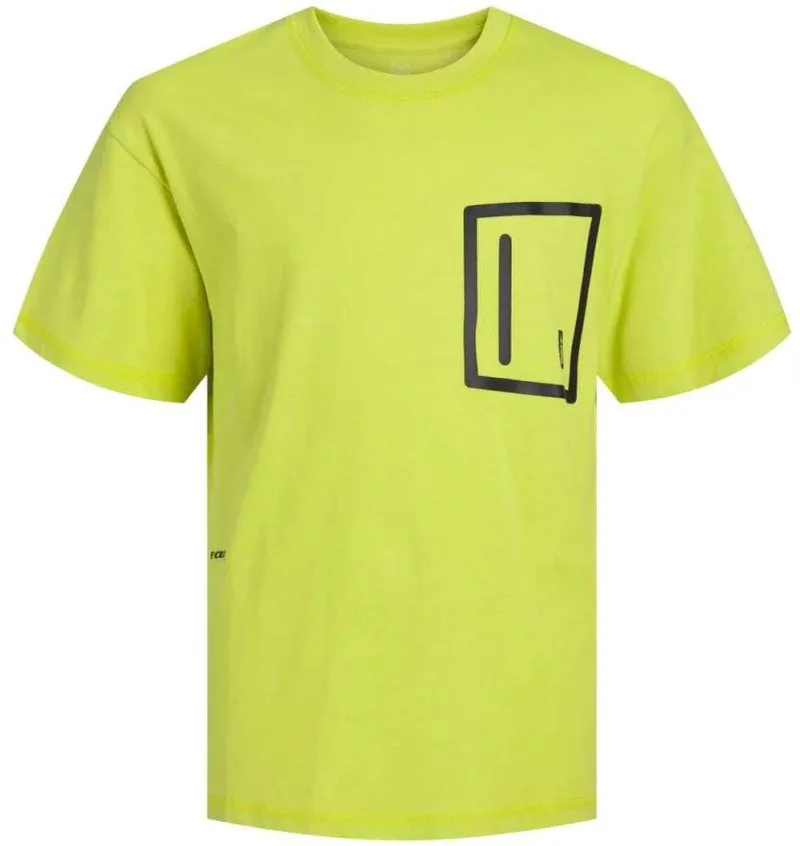 ΜΠΛΟΥΖΑ ΚΟΝΤΟΜΑΝΙΚΗ JACK - JONES 12254252 JCOACTIVE ΚΙΤΡΙΝΟ FLUO (152 CM)-(12 ΕΤΩΝ)