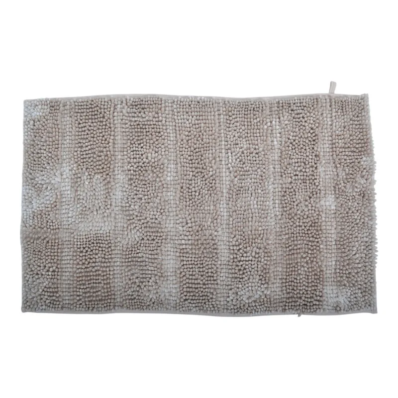 Πατάκι Μπάνιου Σενιλ Μπεζ Με Sebs Βάση 50x80cm