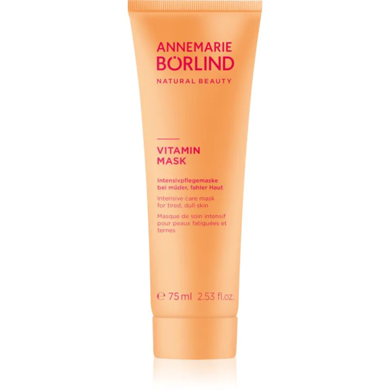 ANNEMARIE BÖRLIND BEAUTY MASKS μάσκα λάμψης και ενυδάτωσης με βιταμίνες 75 ml