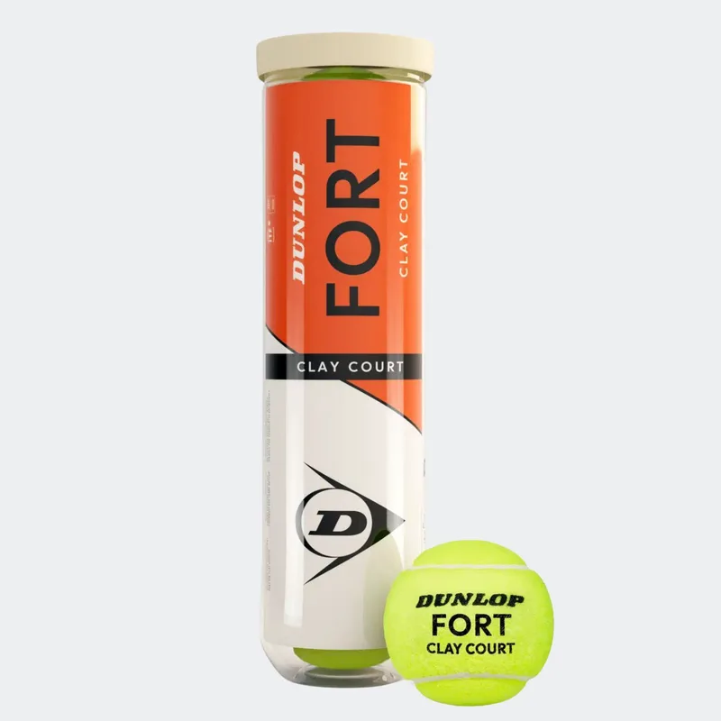 Μπαλάκια Τένις Dunlop Fort Clay Court x 4