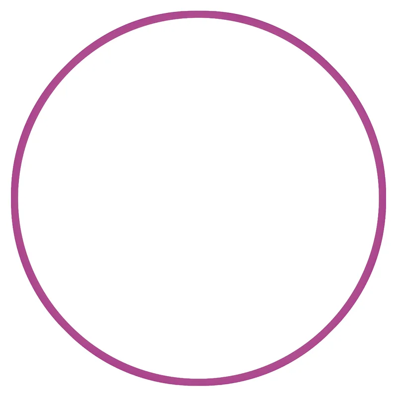 Χούλα-Χουπ Φούξια 60cm Φ18mm 155g
