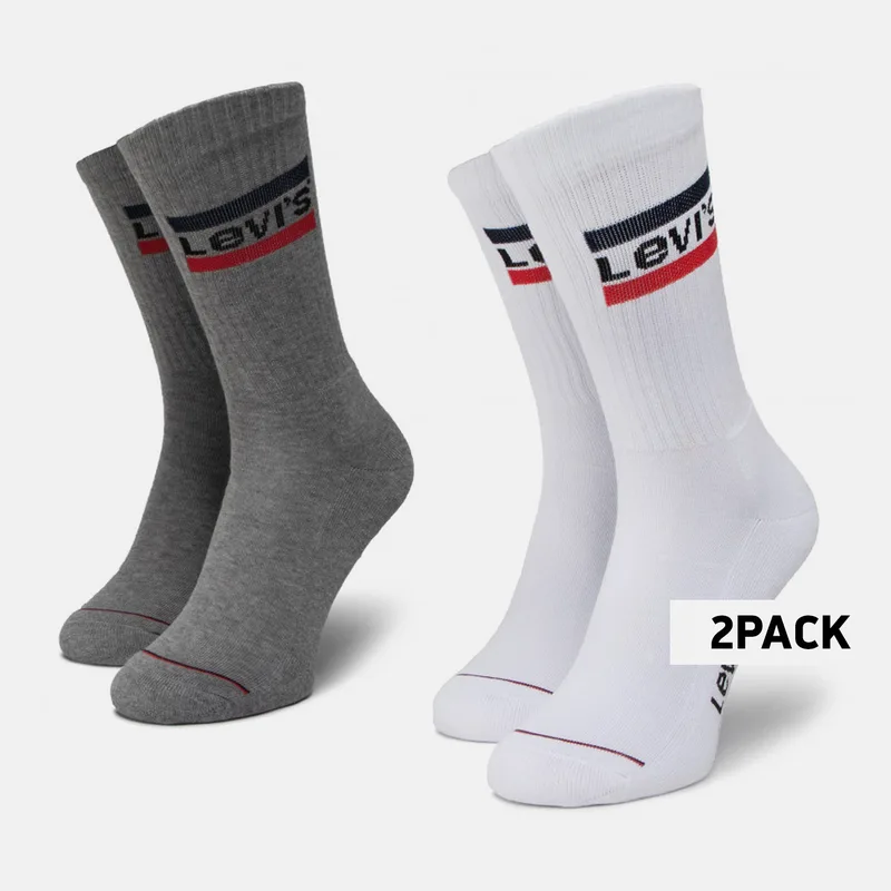 Levis Regular Cut Unisex Κάλτσες - 2 Pack (9000067033_8144)