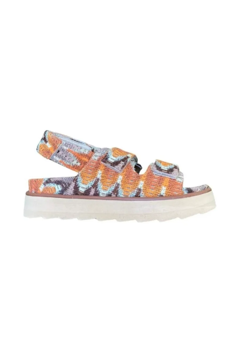 COLORS OF CALIFORNIA Σανδάλια - Πέδιλα PLATFORM SANDAL ETHNIC FABRIC - -HC.STORMY42